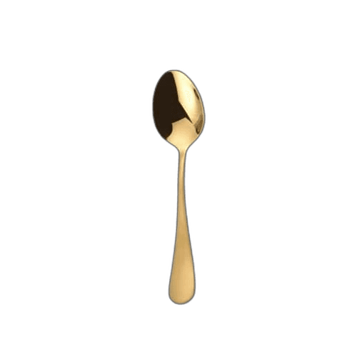 Petite cuillère en acier doré