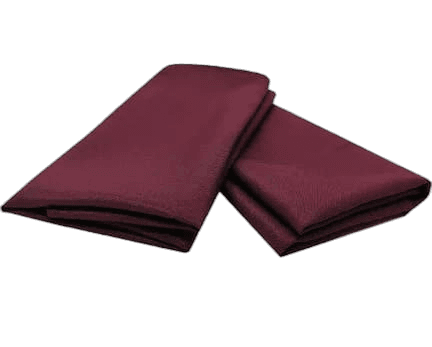 Serviette de table bordeaux