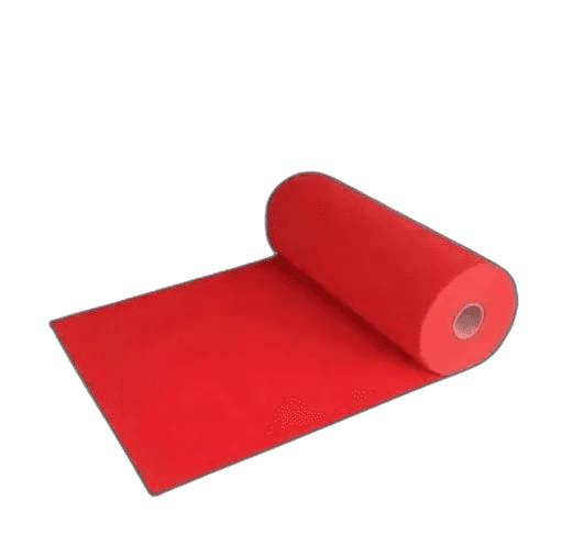 Tapis de cérémonie rouge 1m x 30m