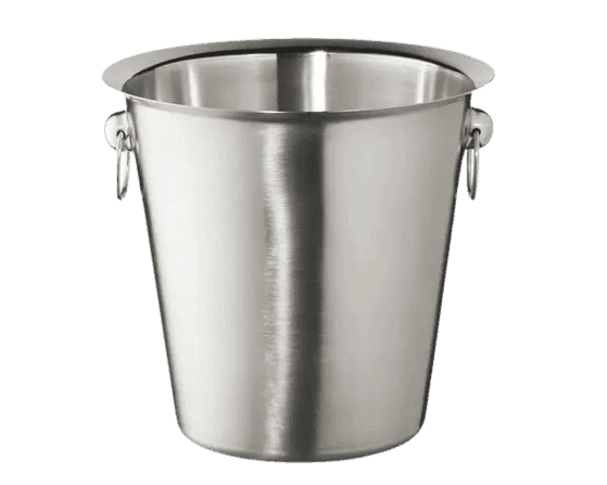 Seau à champagne en inox